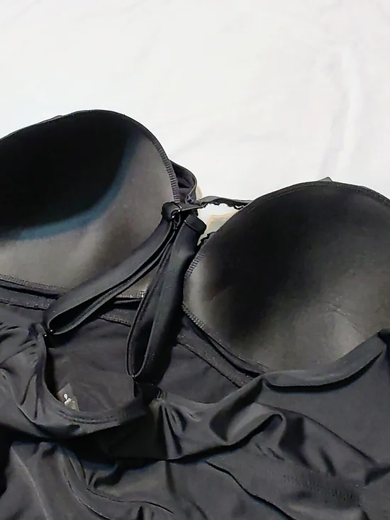 Torrid Wire Free Mid Lace Trimmed Swim Dress - Picture 6 of 7